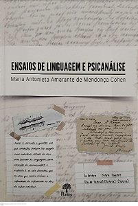 Livro Ensaios De Linguagem E Psicanálise