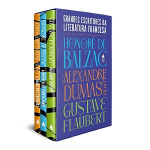 Livro Box - Grandes escritores da literatura francesa
