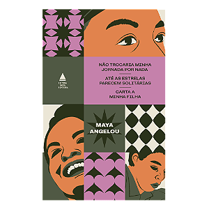 Livro Box Maya Angelou: "Não Trocaria Minha Jornada Por N...