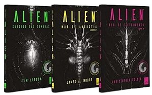 Livro Kit Alien 3 Livros + Marcador Exclusivo