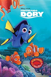 Livro Disney - Bilíngue - Procurando Dory - (Capa almofad...