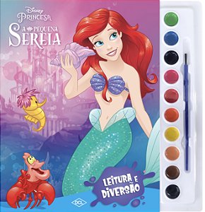 Livro Disney - Aquarela - A pequena Sereia