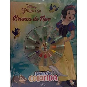 Livro Disney - Cores - Branca de Neve