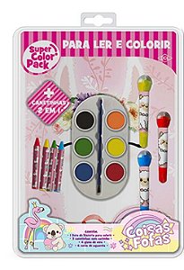 Livro Super color pack - Coisas fofas