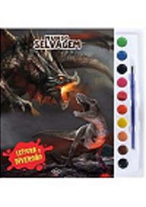 Livro Aquarela - Dinossauros e dragões