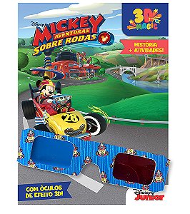 Livro Disney - 3D Magic - Mickey