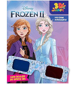 Livro Disney - 3D Magic - Frozen 2