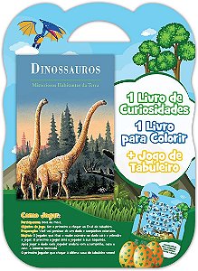 Livro Hora da diversão - Dinossauros - Kit