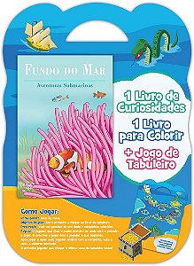 Livro Hora da diversão - Fundo do mar - Kit
