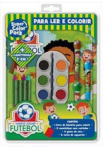 Livro Super color pack - Vamos jogar futebol