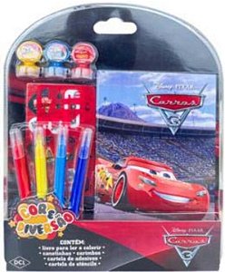 Livro Disney - Cor e diversão - Carros