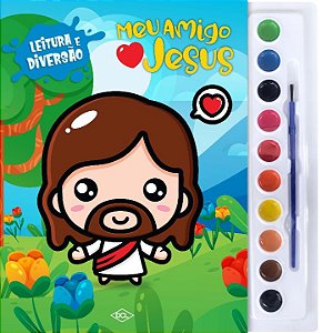 Livro Aquarela - Meu amigo Jesus
