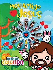 Livro Cores - Meu amigo Jesus