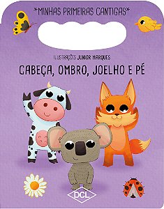 Livro Minhas primeiras cantigas NV - Cabeça ombro joelho ...