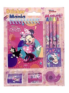 Livro Disney - Sticker Mania -  Minnie