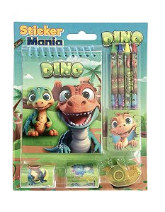 Livro Sticker Mania - Dinossauros
