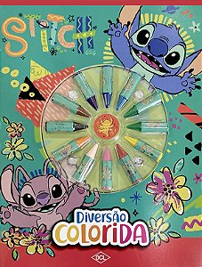 Livro Disney - Cores - Stitch__