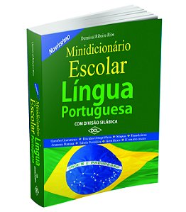 Livro Minidicionario Escolar Língua Portuguesa - Novo