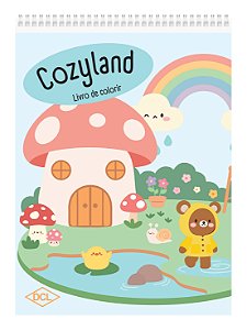 Livro Cozyland - Livro De Colorir - Vol. 2 - Urso