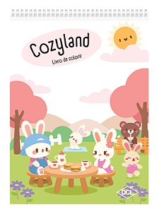 Livro Cozyland - Livro De Colorir - Vol. 3 - Coelho