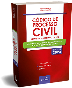 Livro Código de Processo Civil 2023: Mini