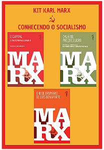 Livro Kit - Karl Marx - Conhecendo O Socialismo