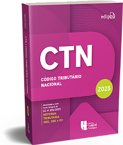 Livro Código Tributário Nacional - 01Ed/25