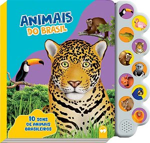Livro Animais do Brasil: 10 Sons
