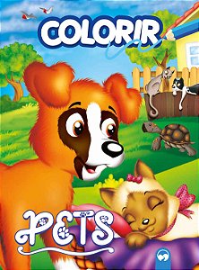 Livro Pets: explosão de cores