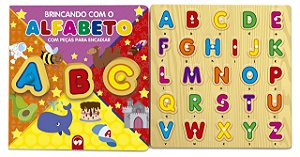 Livro Brincando com o Alfabeto: Peças para Encaixar
