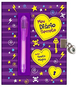 Livro Meu Diário Secreto: Roxo