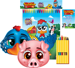 Livro Fazendinha: superkit divertido