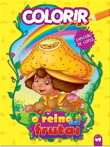 Livro O reino das frutas: explosão de cores