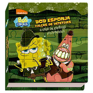 Livro Bob Esponja Calças De Detetives - O Caso Da Espátula Desa...