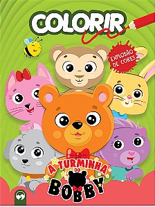 Livro A turminha do Bobby: explosão de cores
