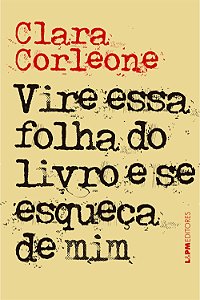 Livro Vire essa folha do livro se esqueça de mim