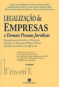 Livro Legalização de Empresas e demais Pessoas Jurídicas