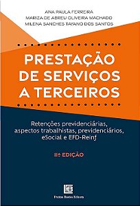 Livro Prestação de Serviços a Terceiros: Retenções previd...