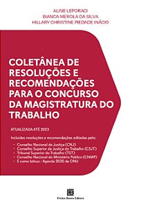 Livro Coletânea De Resoluções E Recomendações Para O Conc...