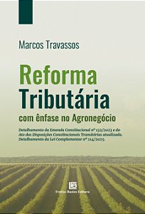 Livro Reforma Tributária Com Ênfase No Agronegócio