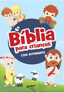 Livro BIBLIA PARA CRIANCAS - COM ATIVIDADES BOCHURA