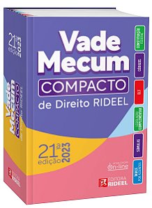 Livro Vade Mecum Compacto De Direito - 21Ed/23