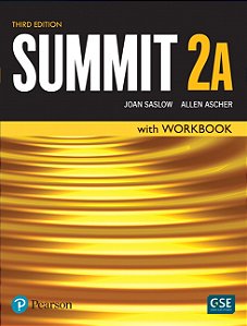 Livro Summit (3rd ed) 2 student book + workbook (split a) + ben...