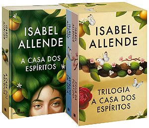 Livro Box Trilogia A casa dos espíritos