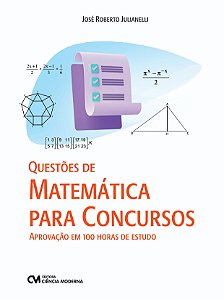 Livro Questões De Matemática Para Concursos