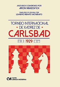 Livro Torneio Internacional De Xadrez De Carlsbad - 1929