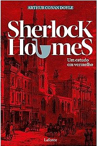 Livro Sherlock Holmes Um estudo em Vermelho