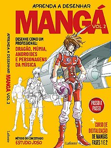 Livro Aprenda a desenhar Mangá- vol 2