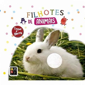 Livro Toque E Sinta - Filhotes De Animais
