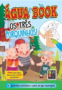 Livro Água Book - Os Três Porquinhos